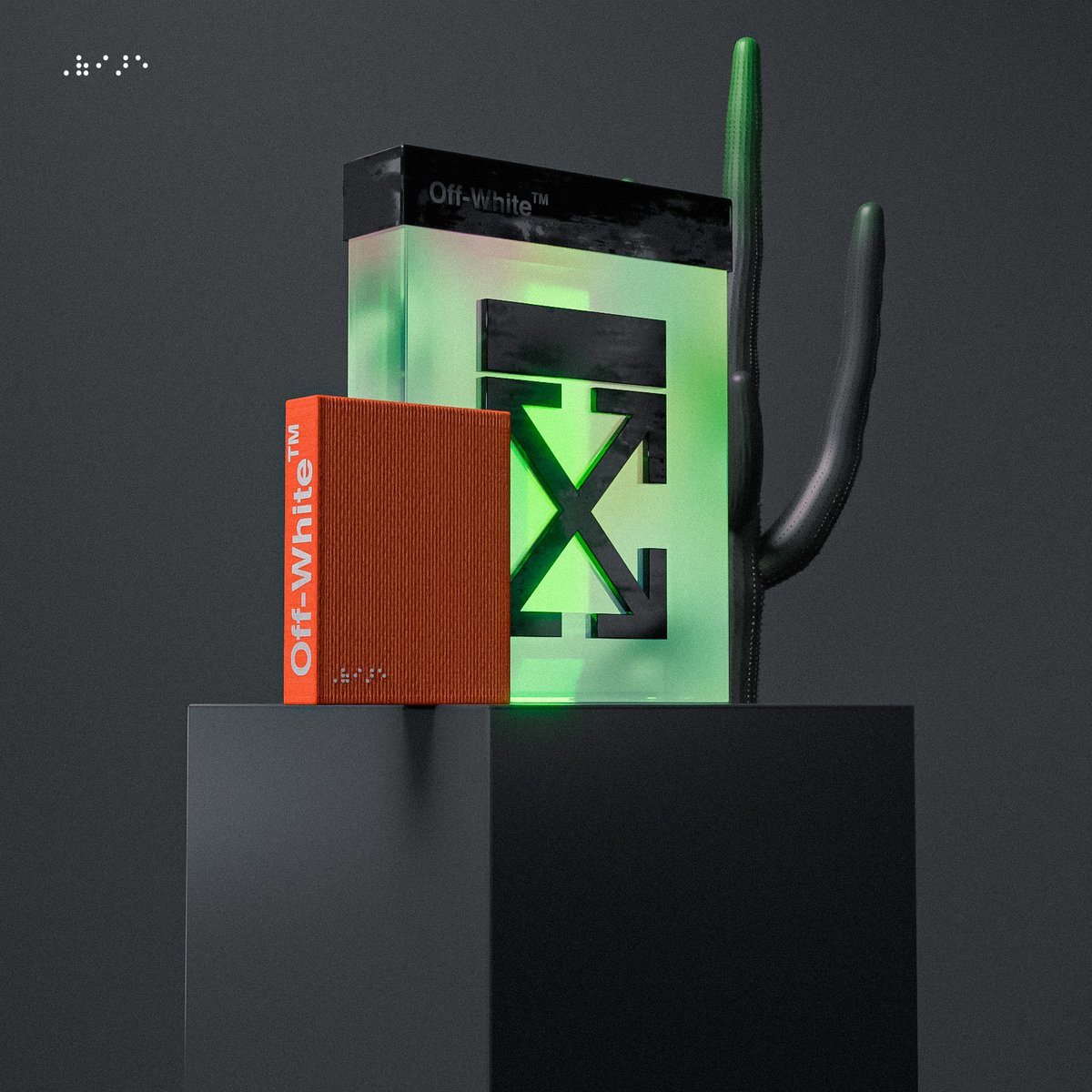 artofofiare's tweet photo. Here's a concept I created around the Off-White brand today.

We're looking at a simple stylised scene, with a landing page to show how modeled personalised 3D elements like these can be useful for brands.

Software: Blender3D and Figma.

#brand #landingpage https://t.co/YMAHDehKUn