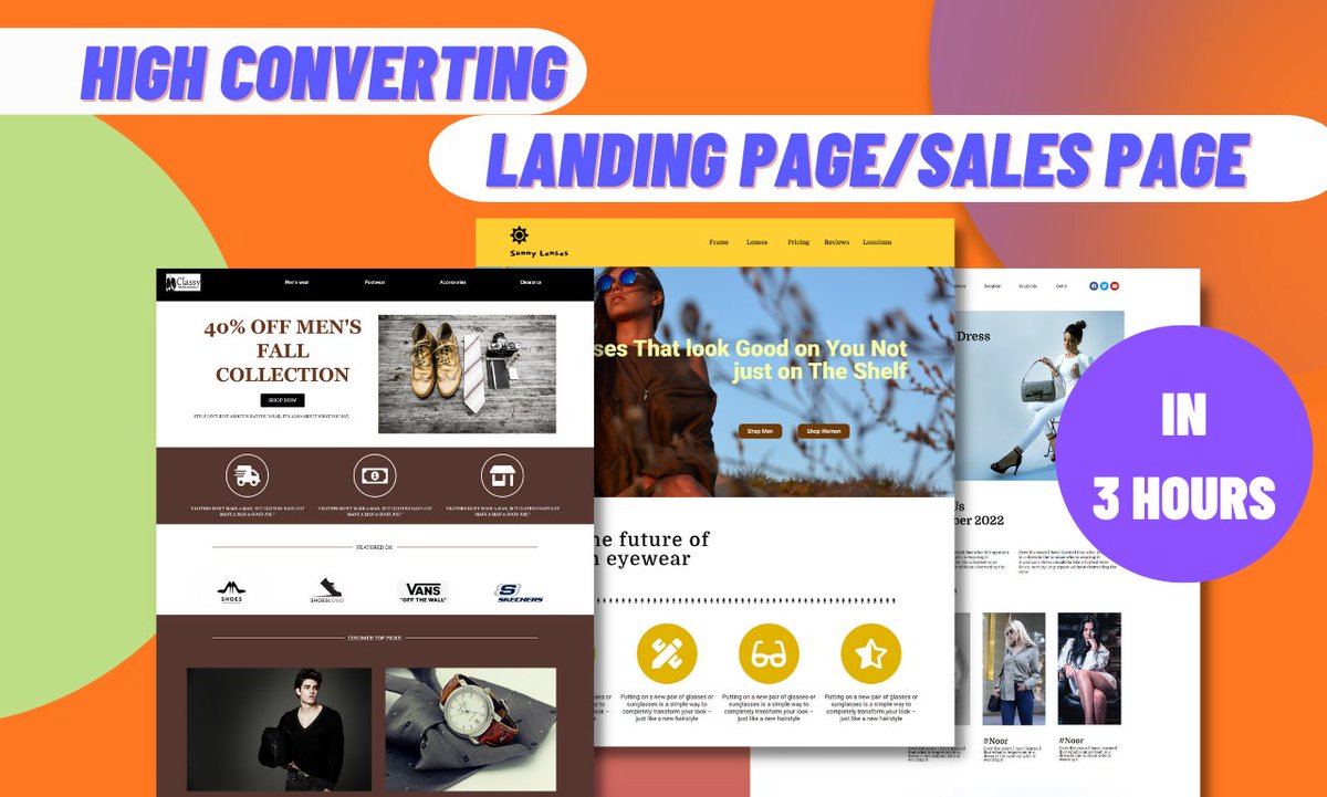 tariqul_biplab's tweet photo. 50% Off for the next 3 days
I will design a responsive WordPress landing page, elementor landing page
#GivingTuesday #KARA
Hire me: https://t.co/magscTJ4Dt
#elementor #responsiveLanding #landingPageDesign #wordpressLanding #landingPage https://t.co/fPmb2ogTDs