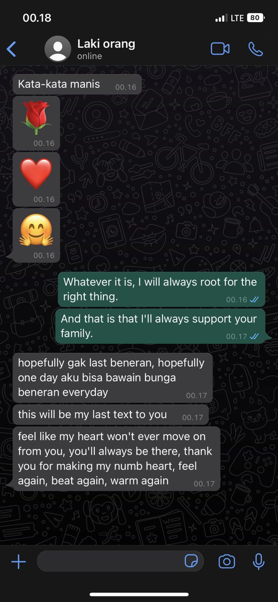 itskindadira's tweet photo. a-word x laki orang one tweet au.

Pov: kompilasi (chat masih tersimpan)

Tersedia dalam banyak varian:
1. imess dark
2. imess light
3. wa light
4. wa dark https://t.co/BVcgzrILne