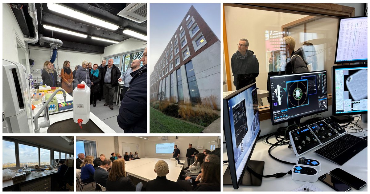 Slovenian researchers visiting <a href="/ResearchUGent/">Ghent University Research</a>'s Centre for Advanced Process #Technology for #Urban Resource recovery (<a href="/CaptuREsources/">CAPTURE</a>) and the <a href="/VUBrussel/">VUB</a>'s Center for Structural Biology &amp; Core Facility "Materials Characterization" today! <a href="/VIBLifeSciences/">VIB</a> @ARRS_rfo @znanostnacesti
