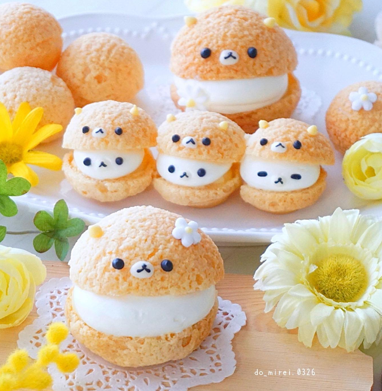 daily_dolce's tweet photo. Cream puffs by do_mirei.0326 https://t.co/slzhK8E7q6