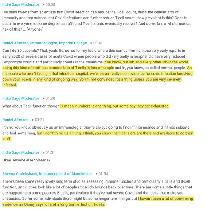 zeynep tufekci (@zeynep) on Twitter photo <a href="/sciencecohen/">Jon Cohen</a> <a href="/SetteLab/">Alessandro Sette</a> See link in thread to full interview with two very pro-mitigation immunologists.
(According to multiple high-level immunologists I asked, prelim evidence of some dysregulation in Long Covid but not HIV mechanisms, as often gets claimed on Twitter. Aka can mostly ignore Twitter.) <a href="/sciencecohen/">Jon Cohen</a> <a href="/SetteLab/">Alessandro Sette</a> See link in thread to full interview with two very pro-mitigation immunologists.
(According to multiple high-level immunologists I asked, prelim evidence of some dysregulation in Long Covid but not HIV mechanisms, as often gets claimed on Twitter. Aka can mostly ignore Twitter.)