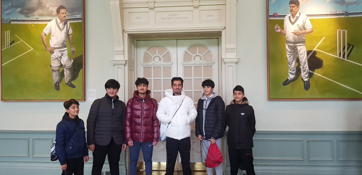 Our students visited Lords cricket ground today and were given a talk by journalist and commentator Mark Nicholas, played in the nets, a tour of the ground and a chance to interview some famous international cricketers. A great day was had by all.