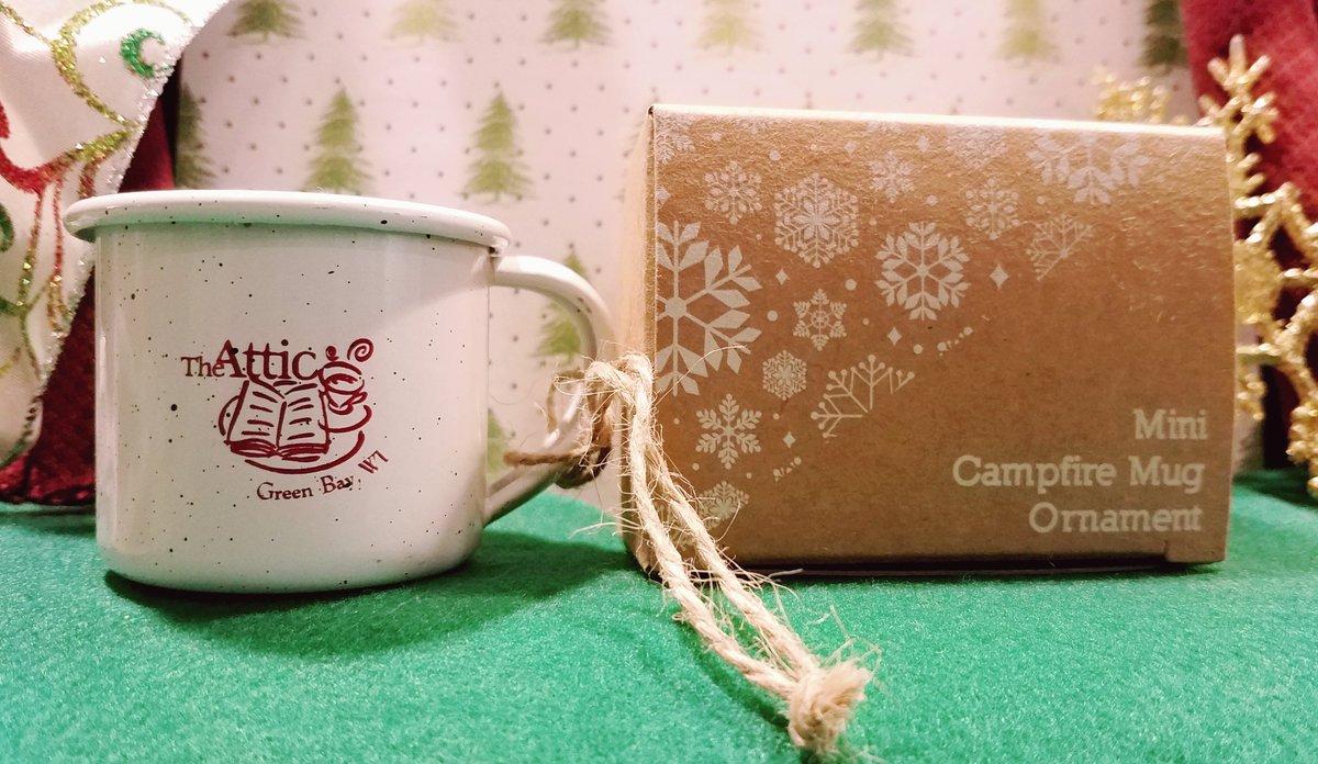TheAtticCorner's tweet photo. Celebrate the holidays with The Attic

Ok, we're not gonna lie...these are super freaking cute. Our new mini mug
ornaments is a great way to bring The Attic home for the holidays and will
look fantastic on your tree or wherever you want to show it off! https://t.co/A6FH8mCZAq
