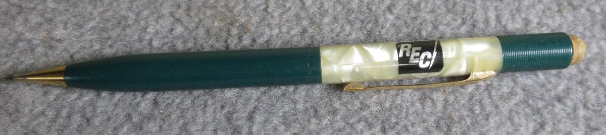 rusticrelics04's tweet photo. vintage REC Corn Belt Power Sheaffer mechanical pencil lightening bolt Iowa  
https://t.co/QqLXVMJzmb
#REC #electric #collectible #rural #Shaeffer #Pencil #ads #collectible #Advertising #Lightning #vintage #Collect #farming  #corn #IOWA #IA #gifts #ebay #coop #Christmas #Ink https://t.co/0Oc7YLMXIB