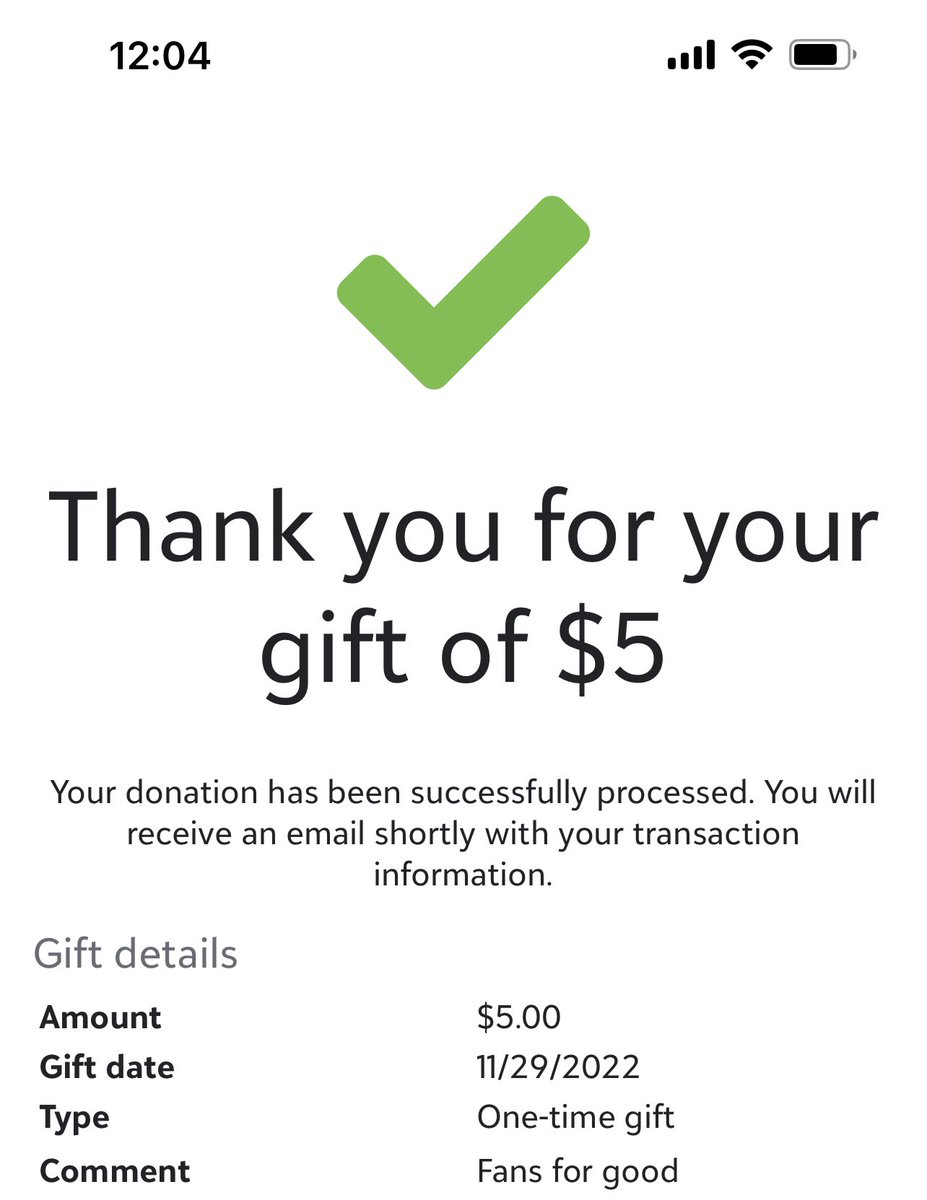 marissaegloff's tweet photo. Happy Giving Tuesday!! I challenge you to donate $5 to your local food bank that @fansforgoodorg partnered with! I donated to @feedmorewny!! Let’s make a difference!! https://t.co/7PtKwk9efW