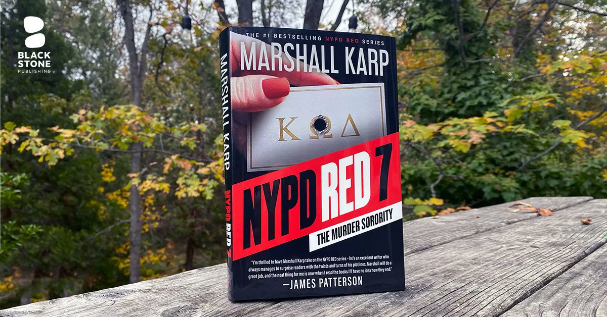 BlackstoneAudio's tweet photo. With today marking 1 week since pubday, @MarshallKarp (co-author of the #1 @nytimes bestselling series #NYPDRed) shares his process of creating the @PublishersWkly deemed “Happy welding of police procedural and sly humor” #NYPDRED7 with @deborahkalb.
👉https://t.co/NHetlbH8eL https://t.co/uz756DCVwV