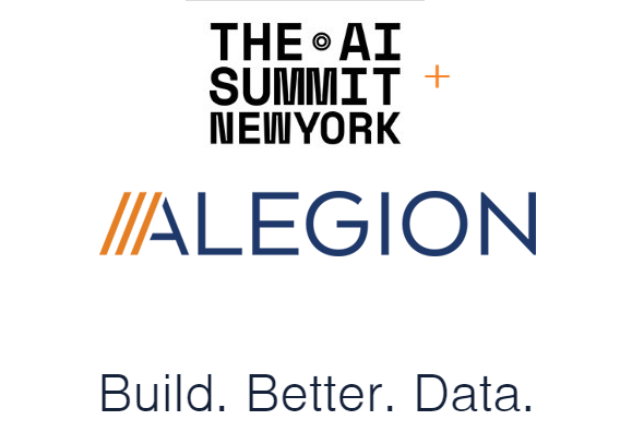 #AISummitNYC is one week away. Alegion will be there as a sponsor. Join an AI session then come speak with one of our ML experts. Visit Alegion at Booth #218 to see how we are helping companies like yours BUILD.BETTER. DATA.