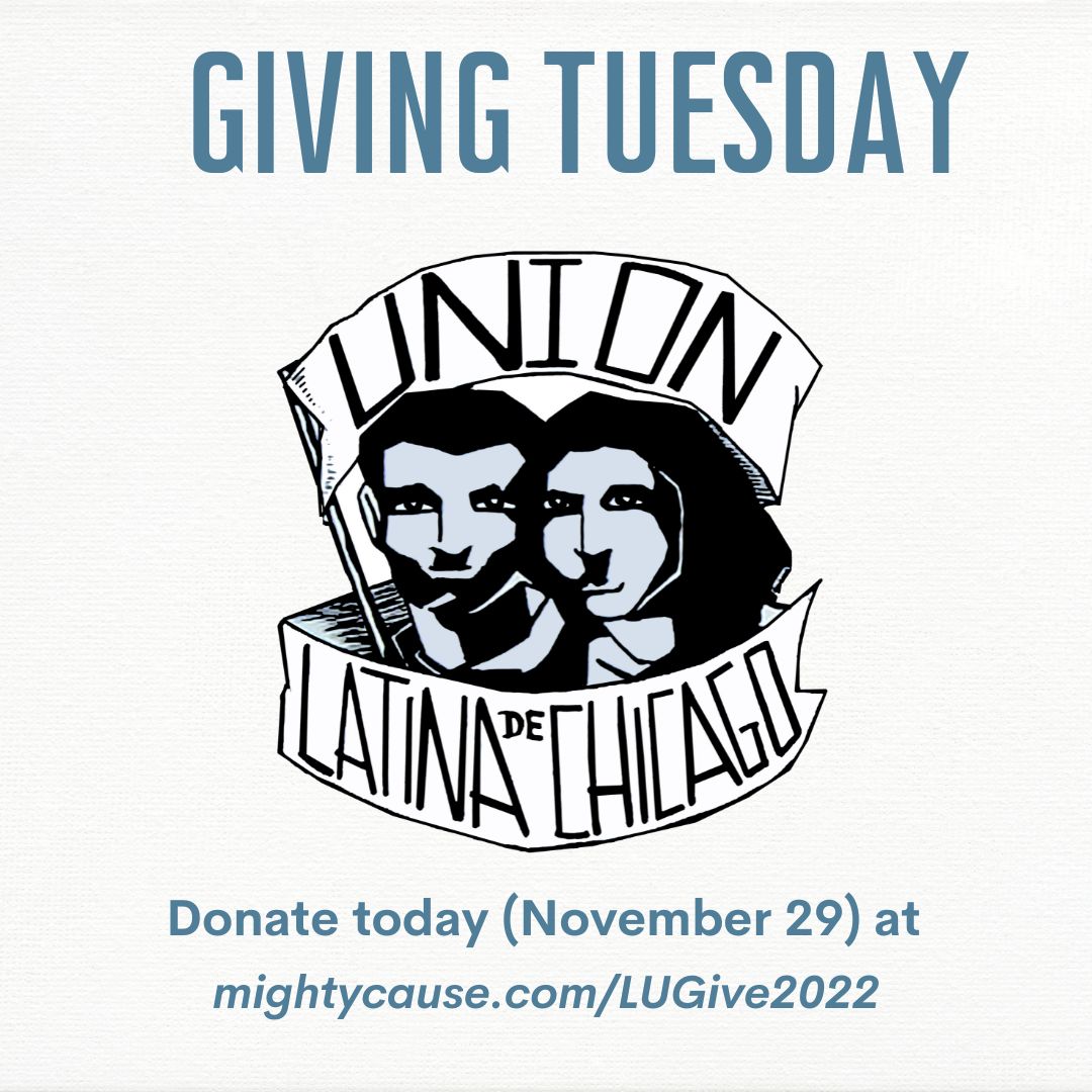 Donate today on #GivingTuesday2022 ! We're building a movement alongside immigrant working class Chicagoans. With your gift, our work continues to grow, shifting Illinois to be a more just, equitable society.