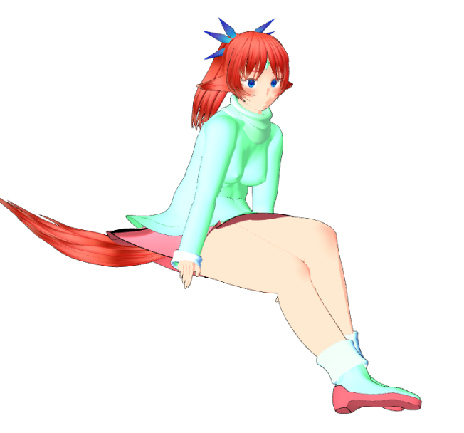 「フランねーちゃん私服版ー 」|KAKERUのイラスト