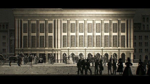 Peepshow_studio's tweet image. Projects which didn&apos;t see the light of day in the last 12 months. 

A New York riot in 1849 between the ardent fans of different Shakespearean actors - one British and one American. It marked the first time U.S. troops fired on U.S citizens. 
#peepshowstudio #broadcastdesign