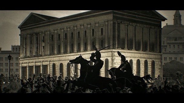 Peepshow_studio's tweet image. Projects which didn&apos;t see the light of day in the last 12 months. 

A New York riot in 1849 between the ardent fans of different Shakespearean actors - one British and one American. It marked the first time U.S. troops fired on U.S citizens. 
#peepshowstudio #broadcastdesign