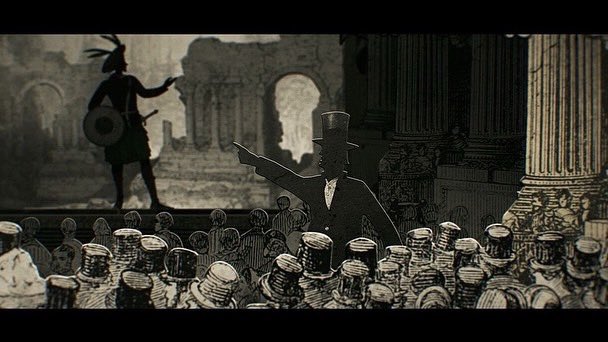 Peepshow_studio's tweet image. Projects which didn&apos;t see the light of day in the last 12 months. 

A New York riot in 1849 between the ardent fans of different Shakespearean actors - one British and one American. It marked the first time U.S. troops fired on U.S citizens. 
#peepshowstudio #broadcastdesign