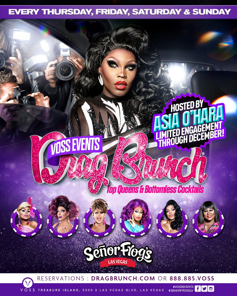 Voss Events (@vossevents) on Twitter photo Catch the only <a href="/AsiaOharaLand/">Asia O'Hara</a> hosting our Drag Brunch in Las Vegas til the end of December only! Tickets on VossEvents.com! Catch the only <a href="/AsiaOharaLand/">Asia O'Hara</a> hosting our Drag Brunch in Las Vegas til the end of December only! Tickets on VossEvents.com!