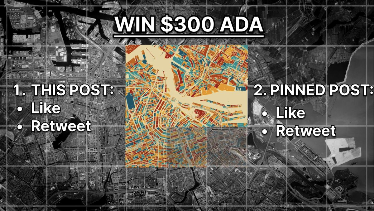 🤑🫰GIVEAWAY 300 $ADA / $100 🍾🥂

We're so HYPED for the Global Mint Event Dec 1 at 7PM UTC we're giving away a free 2x2 Turf!

To enter:
1. Follow +❣️+ retweet this post
2. ❣️+ retweet pinned post
3. Tag a friend who likes maps 🗺️

Even my non crypto friends like these! #CNFT