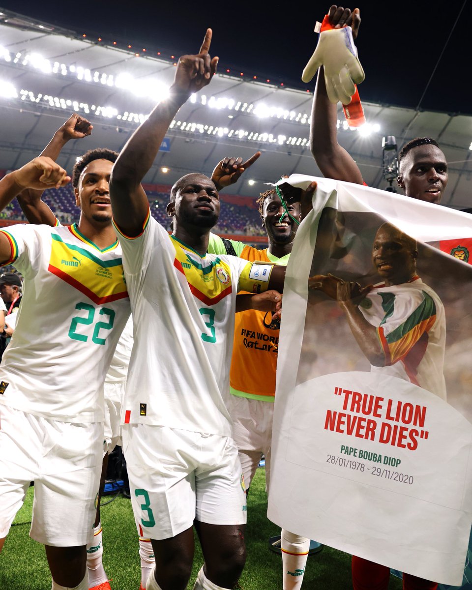 Un lion ne meurt jamais 🇸🇳🦁 #SEN 

🕊️ RIP Pape Bouba Diop ☝🏿