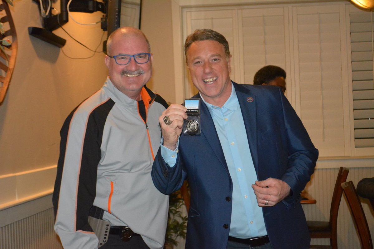 DenisonTexasPD's tweet photo. This last week was exceptional as we not only had great additions added to our DPD family, but we also had an appearance from a special guest!
 
Congressman Pat Fallon came to Denison, TX to honor and shake hands with each of the new CPA members! https://t.co/i4vR386DKX