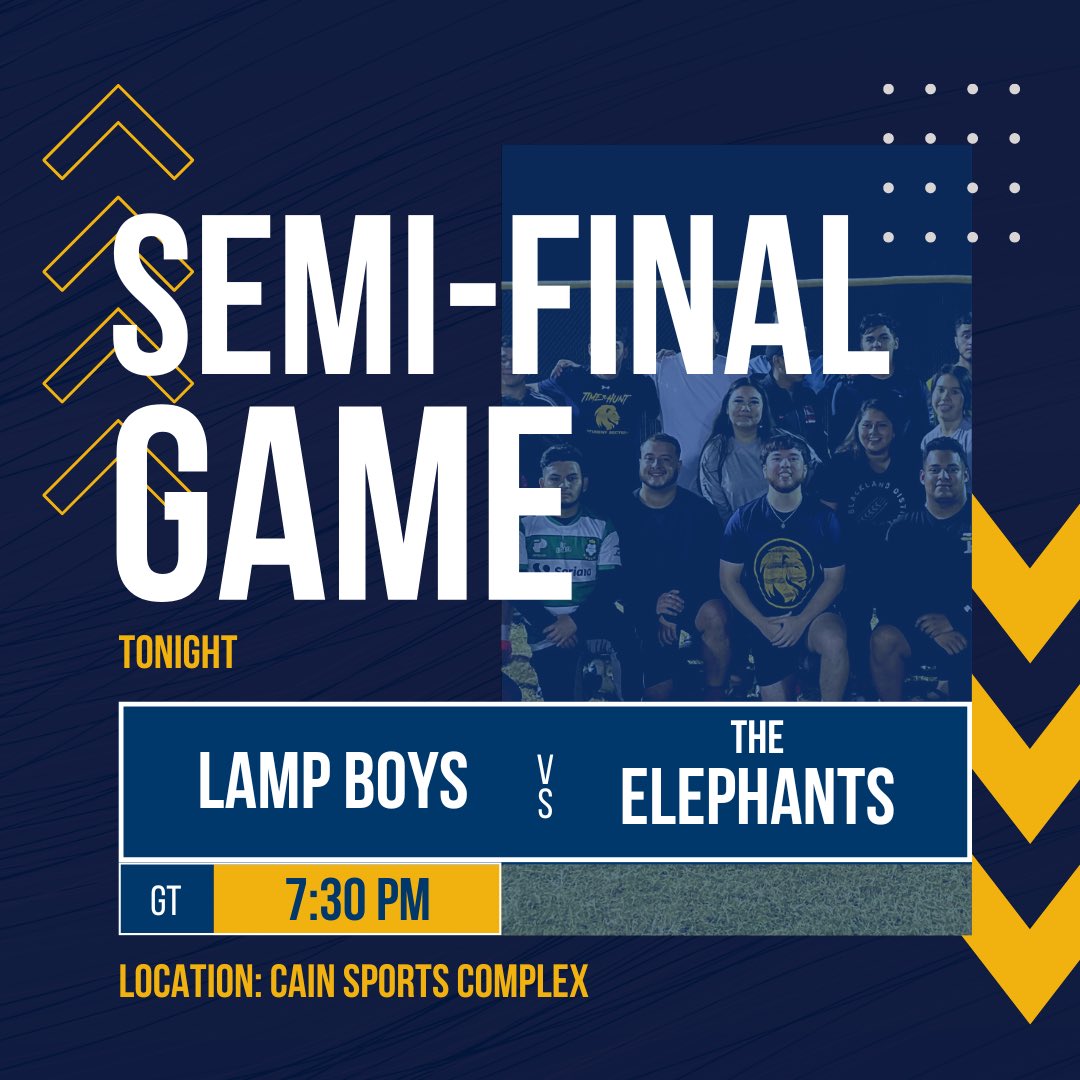 Come out to our Semi-Final Soccer game tonight‼️