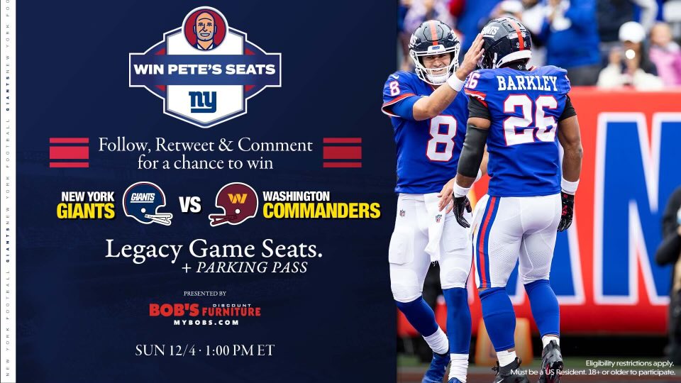 PeteGuelli's tweet image. “It’s the ⁦@Giants⁩ Legacy Game”