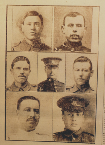 #ArchiveAdventCalendar #12DaysOfArchives #Family
These are the seven Wyatt bothers who served in the First World War. 
Albert Wyatt joined West Yorkshire Regiment to be with his brother, Herbert, in 1907.  1/3