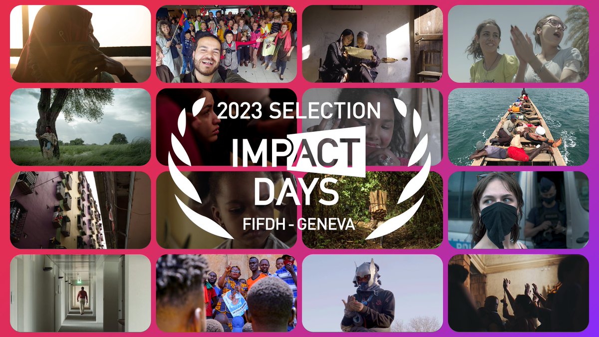 The #FIFDH is proud to announce its #ImpactDays 2023 selection. 16 bold #documentary projects with the potential to bring #positivechange through their stories. Topics addressed range through many different pressing issues. Discover them now! 👉 fifdh.org/en/press-indus…
