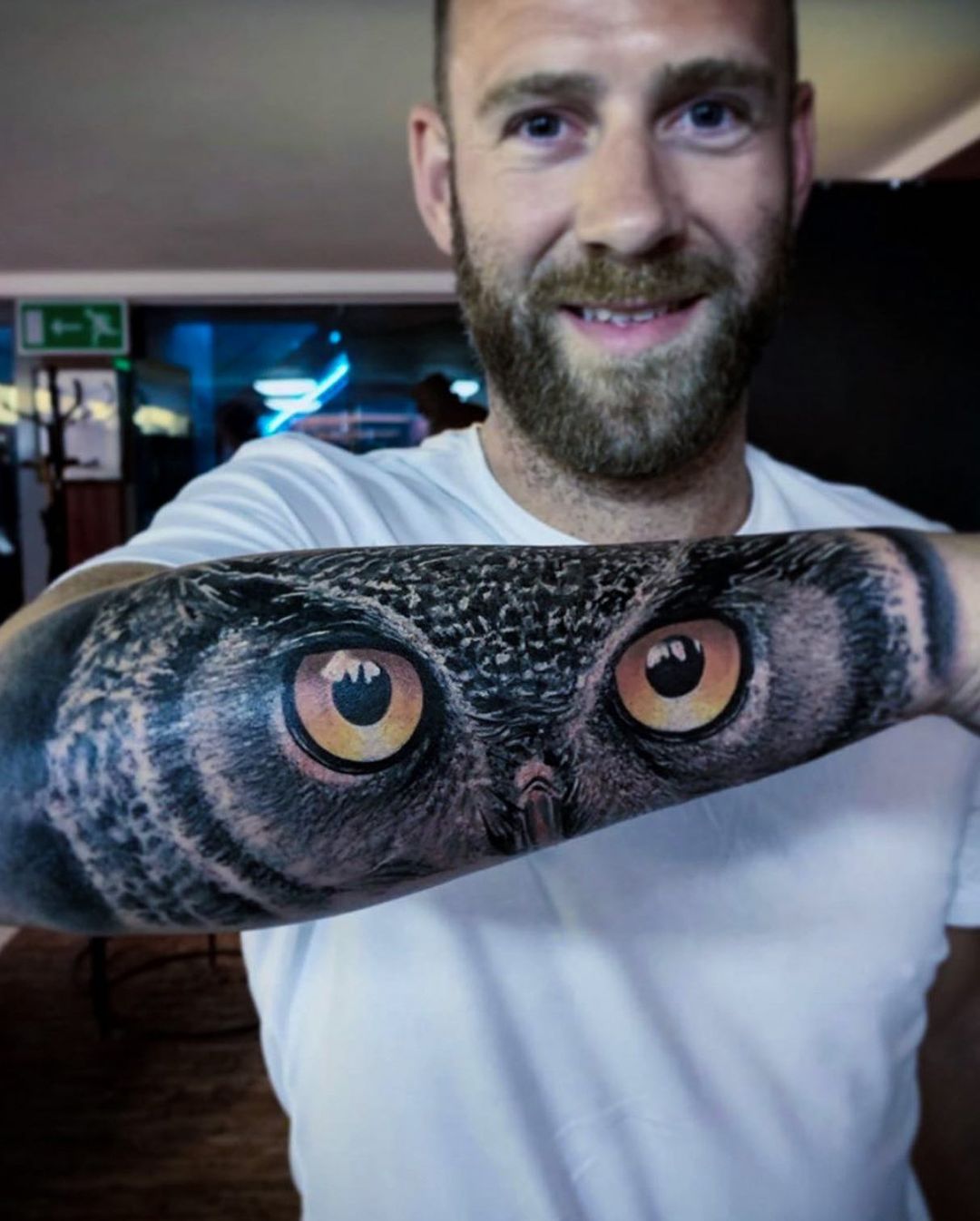 Owl eyes  utgink  Owl eye tattoo Tiger eyes tattoo Eye tattoo