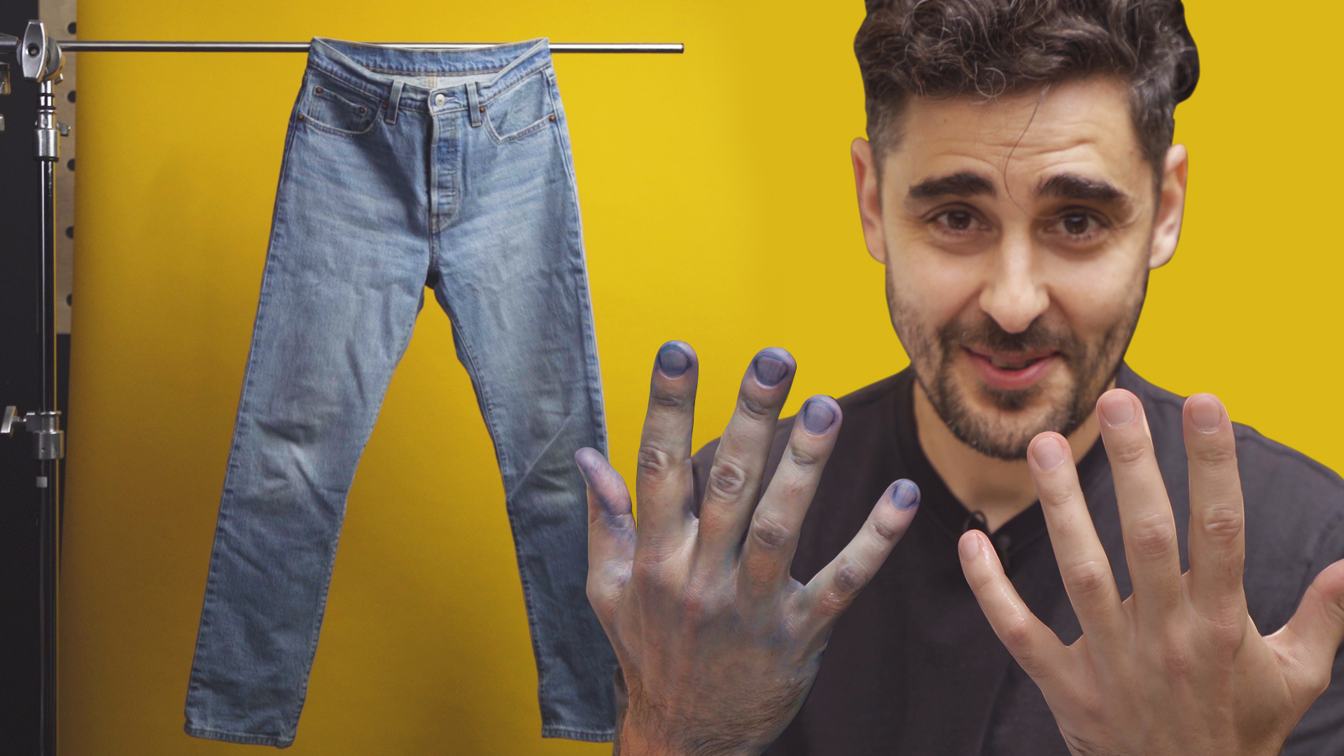 Seeker by the verge on twitter to give jeans their signature blue hue