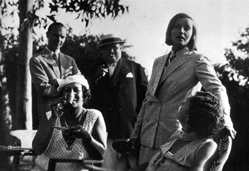 Garbo, Salka Viertel and friends California, 1930s.