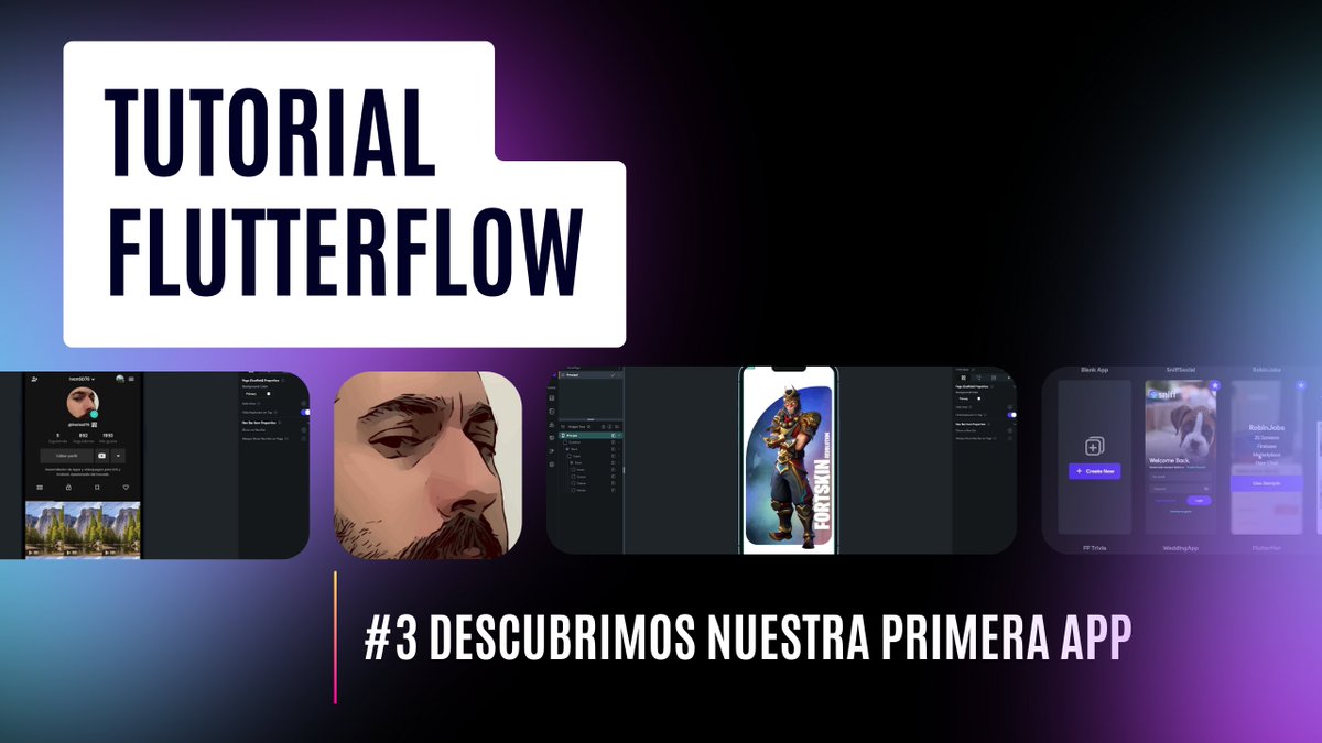 IvanSD76's tweet image. Renderizando el nuevo video del curso de #Flutterflow para crear apps #nocode

Y ojo cuidao que desvelo la app que vamos a crear.
Una réplica de la App que más alegrías 💵 me ha dado.

En un rato aquí &amp;gt;&amp;gt; youtube.com/@IvanSD76

PD. Suscríiiiiiibeteeeeeee