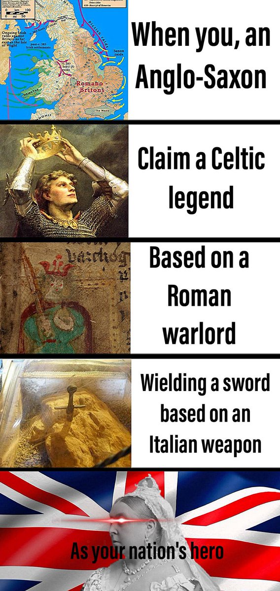 historyIRL's tweet photo. Anglo-Saxon history in a nutshell https://t.co/mickUi2lMN https://t.co/zf9itpSyMG
