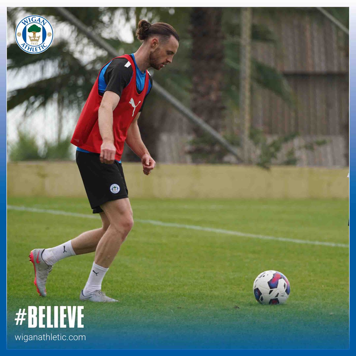 Working hard in Antalya 💪 #wafc 🔵⚪️ #BELIEVE