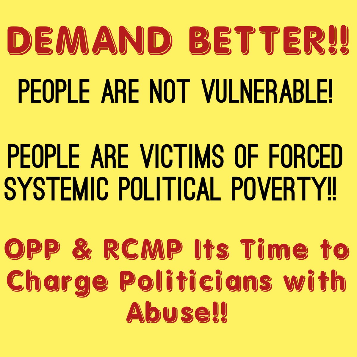 canada_disabled's tweet photo. #GivingTuesday @breakfasttv @DinaPugliese @Sid_Seixeiro
#NOTVulnerable #ODSP #MAID #PWD #PWDAllies
Want to help low income Ontarians
Call your Politicians!! Demand better!!
@TorontoPolice
@JohnTory need to treat people better! Novotel Hotel tip of iceberg! https://t.co/BrYiEYD4Mv