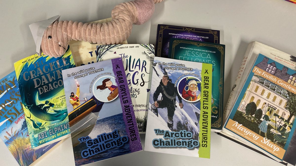 Thank you to <a href="/PFDAgents/">Peters Fraser+Dunlop</a> for the lovely book donation. Our students, (and our library book worm) can't wait to start reading them!