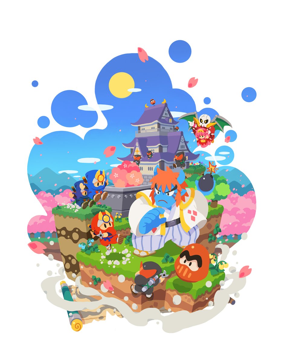 Super Ninja Kun Illustration (2020, private commission)
#Illustration #일러스트 #イラスト