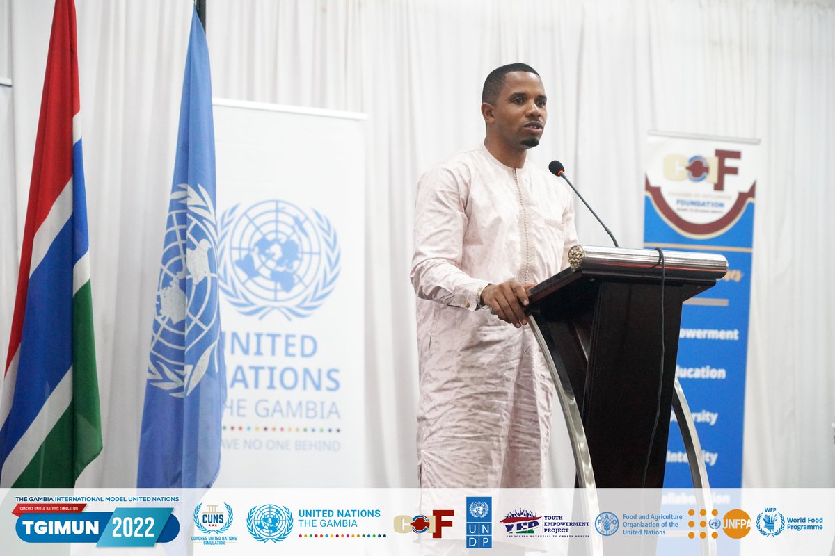 COI_foundation's tweet image. The 2022 edition of #TGIMUN and its speakers opened a world of possibilities for the creation of young Ambassadors.
The profound speeches truly sparked light in the minds of the youth and provoked questions.
#UN #UNSimulation #mun #ungambia #SDG2030 #UNDP #WFP #UNFPA #FAO