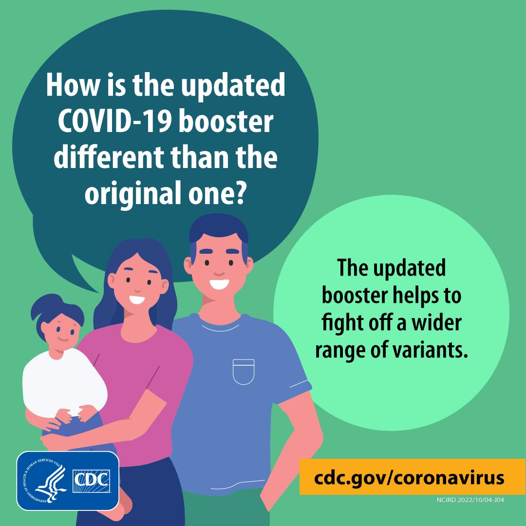 RIHEALTH's tweet photo. Data show that people who got updated, #BivalentBoosters have better protection against #COVID19 than people who did not. For more information, see this latest study from the CDC: https://t.co/YPyi2so9cJ https://t.co/a78XB60eLI