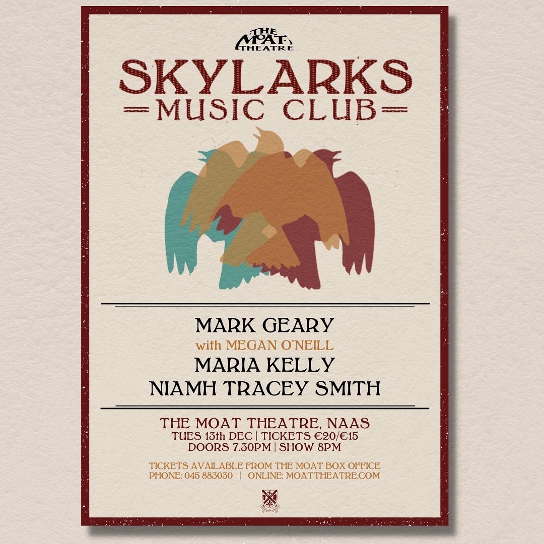 hello :) one more cosy gig before the year is out. december 13th at @moattheatre with this dreamy line up 🧚🏻‍♀️ you can (and should) grab a ticket right here :) 🎟️ tinyurl.com/skylarkmusiccl…