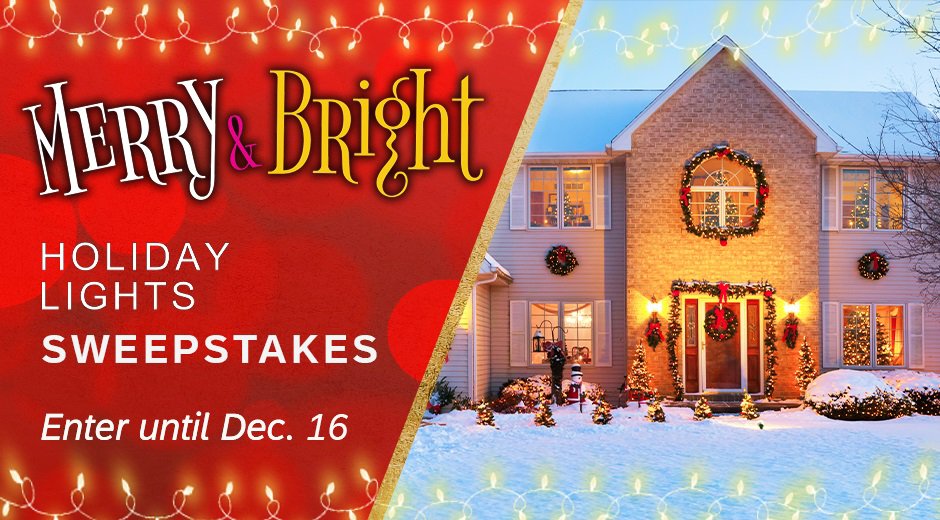 PotomacEdison's tweet image. 🎄 Our "Merry &amp;amp; Bright" Holiday Lights program is back! Submit a photo or video of your outdoor holiday lights display by Dec. 16 for the chance to win a $100 Amazon gift card. We'll pick one entry at random each week. Enter here ➡️ bit.ly/3ViN094