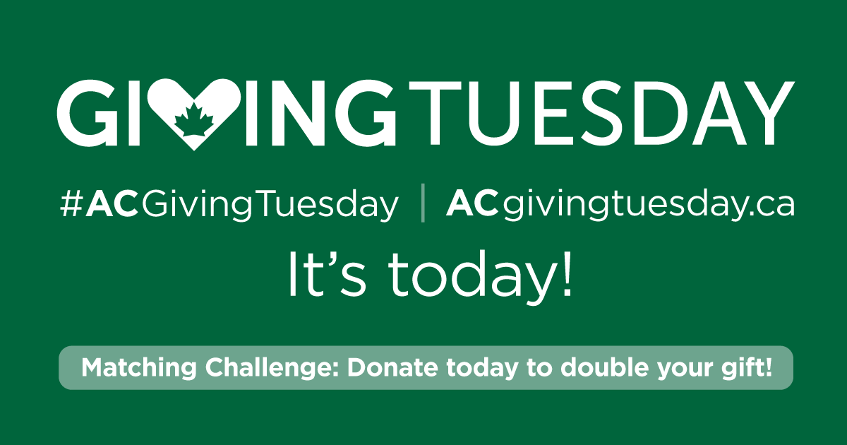 AlgonquinColleg's tweet photo. It's today! We need your help to raise $40K to help Algonquin College students. Our matching opportunity is on a first-come, first-served basis, so don’t delay! 

Visit https://t.co/xsKMy5e71t to donate &amp; track the progress we’re making together! 

#ACGivingTuesday #ACGT2022 https://t.co/eZyow5kj9o