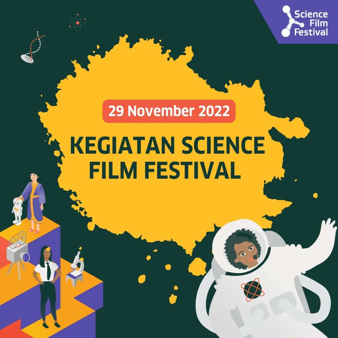 ScienceFilmFest's tweet image. Halo #SahabatSFF

Hari ini dari SD Sutomo 1 Medan, SMP YPK Fakfak, Mts At Taqwa Bondowoso, dan SMPN 2 Tengaran hadir berpartisipasi menonton film dan bereksperimen dalam rangkaian kegiatan Science Film Festival Indonesia 2022

#EqualOpportunitiesInScience