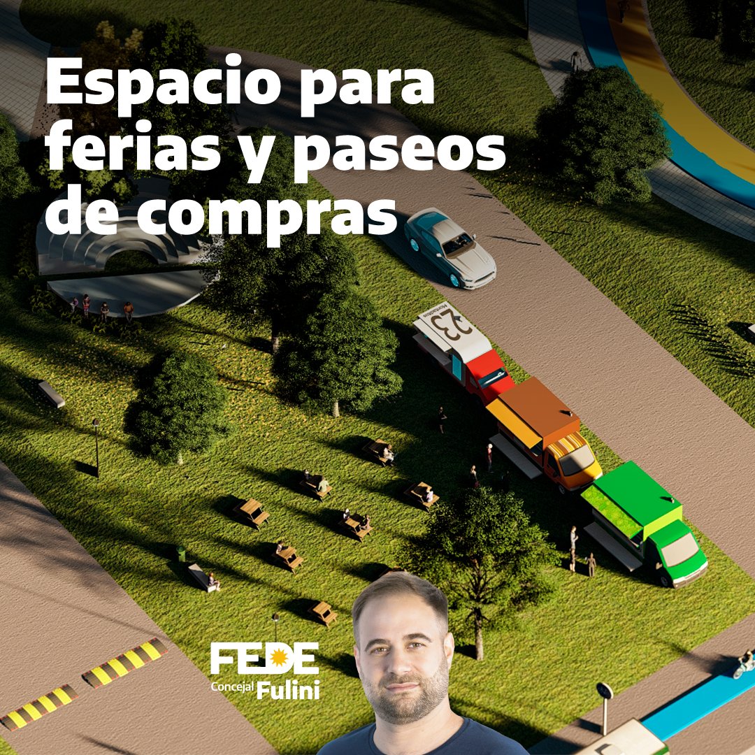 FedeFulini's tweet photo. ⛲️ Queremos que todos podamos volver a disfrutar del Parque Gray ⛲️
Presentamos en el @ConcejoSantaFe una iniciativa para la puesta en valor y refuncionalización del #ParqueGaray, un emblema del encuentro de las familias santafesinas.
+info https://t.co/tRFgvt4mvd https://t.co/2bN33qKIZy