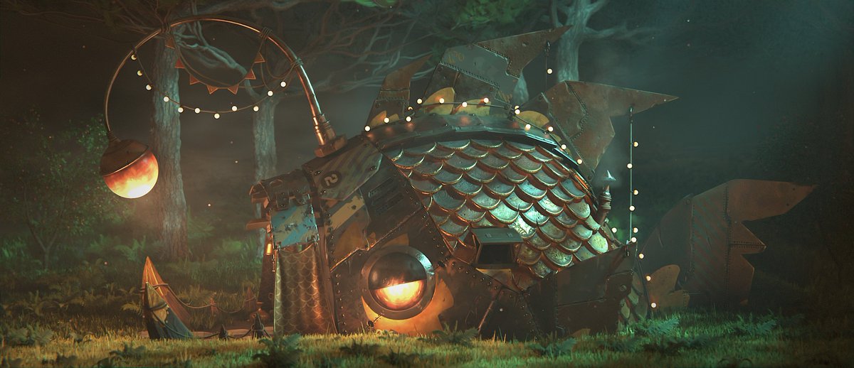 Ipo3D's tweet photo. New project ! 
You can find the full post here : https://t.co/xhsb9HEp7h

#madewithsubstance #substancepainter #Substance3DPainter #Blender3d #blenderart #ArtistOnTwitter #Blenderartist https://t.co/roJEeId8nE