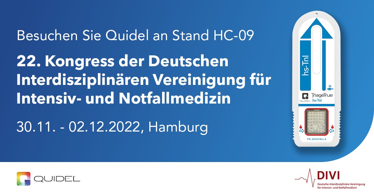 We look forward to welcoming you at our booth HC-09 at the DIVI Congress in Hamburg and presenting our solutions for emergency medicine.
