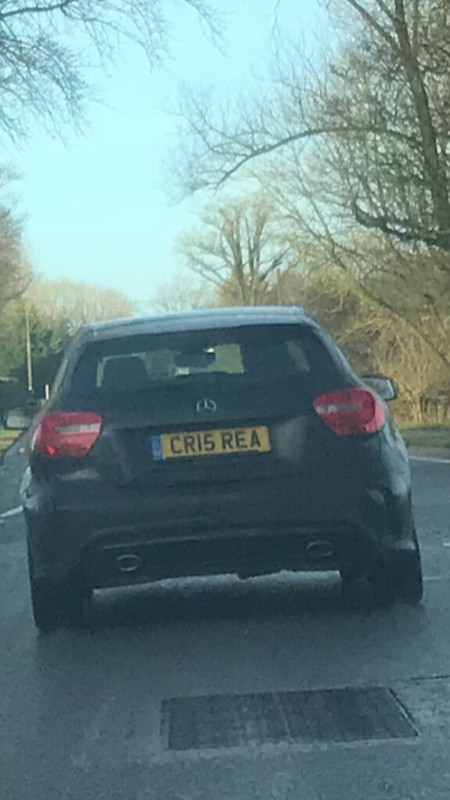 He's started driving home already...