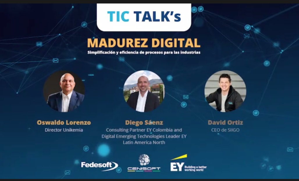 FedesoftCol's tweet photo. 📢Ya iniciamos nuestro #Tictalks de Madurez Digital, en compañia de empresas deI sector, demanda nacional y nuestros speakers invitados @LORENZOOswaldo @davidortiz2909.
Un espacio para hallar hitos de transferencia de conocimiento, nuevos desafios y oportunidades.🚀 https://t.co/cQdNQDoTVL