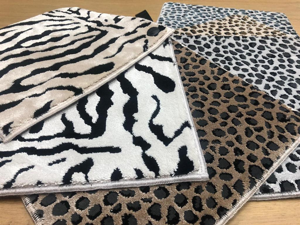 Coraffflooring's tweet photo. Add a modern touch to your home decor with an animal print rug.

These are samples of Serengeti Silk Rugs now available at Corraff Flooring.

Make an appointment to visit our showroom, call us on 020 8731 7766 for more details.

#animalprint #rugs #carpets #floorstobeadored https://t.co/DfDMyijCn7