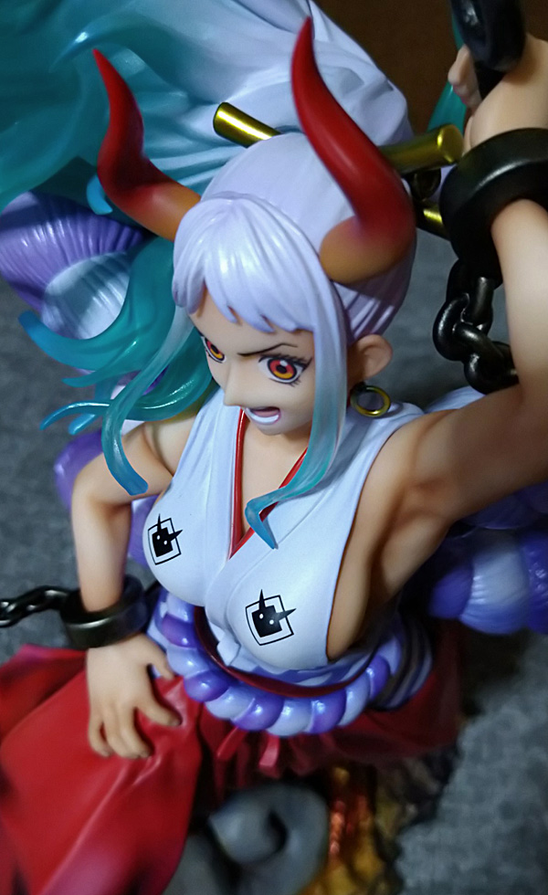 ヤマト(ONEPIECE) 「ヤマトがうちに来た肉感がすごい!事前にはわからんかったけど、脚の肉付きも最高です」|有害物質のイラスト