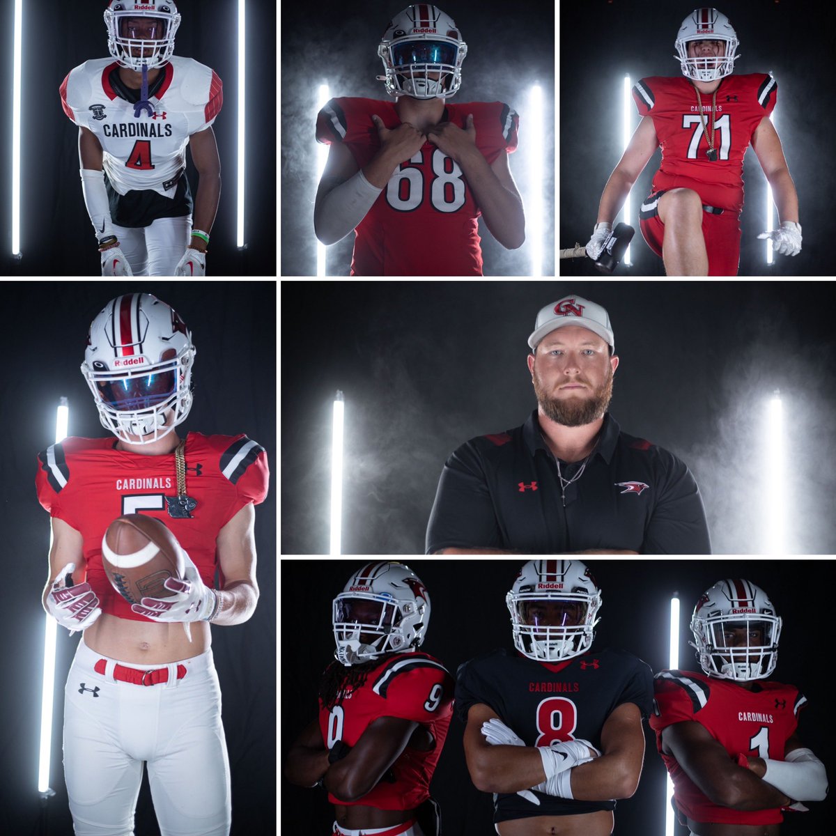 CNathletics1's tweet photo. Congratulations to our Football 🏈 SCISA North/South All-Stars! #BackTheBird 

OL- Logan Locklear
WR- Nicholas Doctor
TE- Logan Busenlehner 
RB- AJ Reyes
DB- Ja’khaydin Kinard
OL- Aiden Jeffcoat
DB- Jalil Garvin-Mingo

Head Coach- Cory Helms 

6pm at LMA Friday https://t.co/hHqGTj2deQ