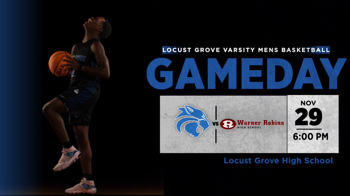 🚨REGION MATCHUP🚨
🆚 Warner Robins 
📅November 29
⏰ JV boys @ 4:30pm/ Varsity boys @ 6pm
📍Locust Grove High School 
🎟️ $5

gofan.co/app/events/770…