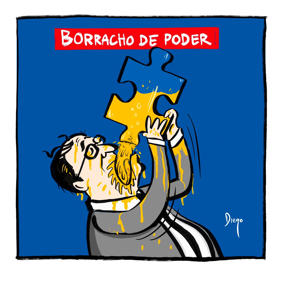 Tolaymaruja's tweet photo. De Diego @diegocaricatura https://t.co/nlMZ53Q83s